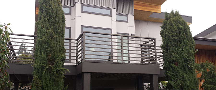 horizontal railing