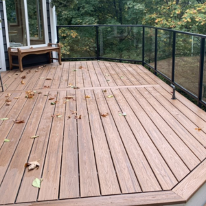 glass railing