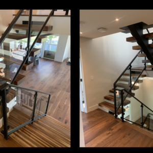 glass railing