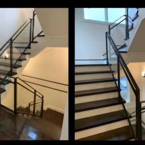 glass railing