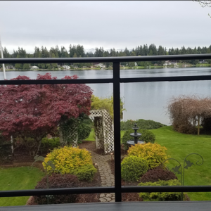 glass railing
