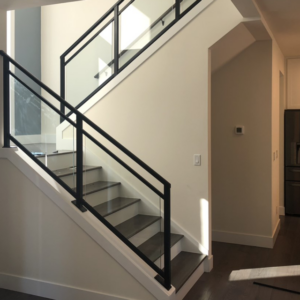 glass railing