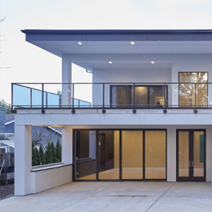 glass railing