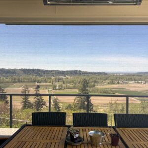 Motorized screen/outdoor solar shade in Bonney Lake