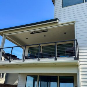 Motorized screen/outdoor solar shade in Bonney Lake