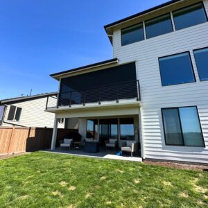 Motorized screen/outdoor solar shade in Bonney Lake